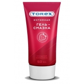 Смазка на водной основе TOREX  Сладкая клубника  - 50 мл. - Torex - купить с доставкой в Вологде