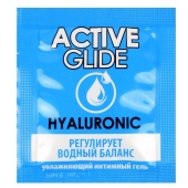 Лубрикант на водной основе Active Glide с гиалуроновой кислотой - 3 гр. - Биоритм - купить с доставкой в Вологде