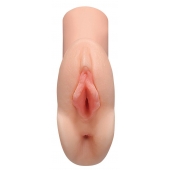 Телесный мастурбатор Perfect Pussy Double Stroker - Pipedream - в Вологде купить с доставкой