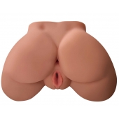 Кофейный мастурбатор-полуторс Perfect Ass Masturbator - Pipedream - в Вологде купить с доставкой