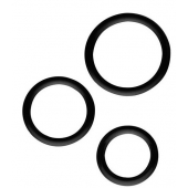 Набор из 3 эрекционных колец SILICONE COCKRINGS - Dream Toys - в Вологде купить с доставкой