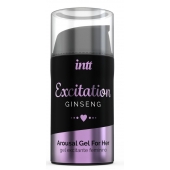 Женский возбуждающий интимный гель Excitation Ginseng - 15 мл. - INTT - купить с доставкой в Вологде