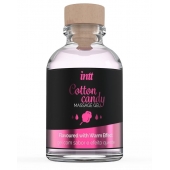 Массажный гель с согревающим эффектом Cotton Candy - 30 мл. - INTT - купить с доставкой в Вологде