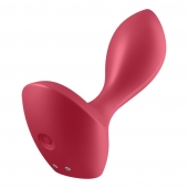 Красный вибромассажёр простаты Satisfyer Backdoor Lover - 14 см. - Satisfyer - в Вологде купить с доставкой
