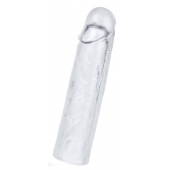 Прозрачная насадка-удлинитель Flawless Clear Penis Sleeve Add 1 - 15,5 см. - Lovetoy - в Вологде купить с доставкой