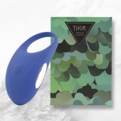 Синее кольцо с вибрацией Thor Cockring - FeelzToys - в Вологде купить с доставкой