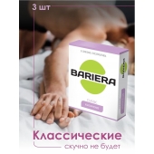 Классические презервативы Bariera Classic - 3 шт. - Bariera - купить с доставкой в Вологде