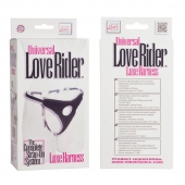 Трусы для страпона с универсальным креплением Universal Love Rider Luxe Harness - California Exotic Novelties - купить с доставкой в Вологде