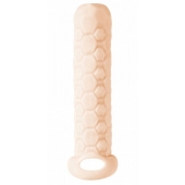 Телесный фаллоудлинитель Homme Long - 13,5 см. - Lola Games - в Вологде купить с доставкой