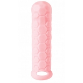 Розовый фаллоудлинитель Homme Long - 15,5 см. - Lola Games - в Вологде купить с доставкой