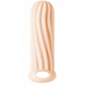 Телесный фаллоудлинитель Homme Wide - 13 см. - Lola Games - в Вологде купить с доставкой