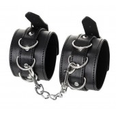 Черные оковы Anonymo из искусственной кожи - ToyFa - купить с доставкой в Вологде