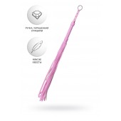 Розовый флоггер Anonymo - 64 см. - ToyFa - купить с доставкой в Вологде