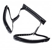 Черные кожаные стропы для фиксации Anonymo - ToyFa - купить с доставкой в Вологде