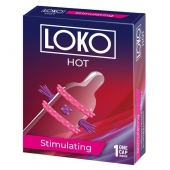 Стимулирующая насадка на пенис LOKO HOT с возбуждающим эффектом - Sitabella - в Вологде купить с доставкой