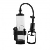Прозрачная вакуумная помпа с вибрацией Vibrating Penis Pump - Dream Toys - в Вологде купить с доставкой