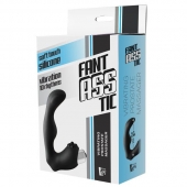 Черный вибромассажер простаты FantASStic Vibrating Prostate Massager - 11,3 см. - Dream Toys - в Вологде купить с доставкой
