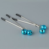 Зажимы на соски с колокольчиками на конце - Sitabella - купить с доставкой в Вологде