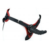 Пояс унисекс UNISEX Style с 2 насадками - LOVETOY (А-Полимер) - купить с доставкой в Вологде