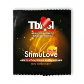 Разогревающий гель-лубрикант Stimulove Light в одноразовой упаковке - 4 гр. - Биоритм - купить с доставкой в Вологде
