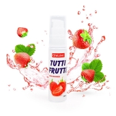 Гель-смазка Tutti-frutti с земляничным вкусом - 30 гр. - Биоритм - купить с доставкой в Вологде