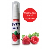 Гель-смазка Tutti-frutti с малиновым вкусом - 30 гр. - Биоритм - купить с доставкой в Вологде