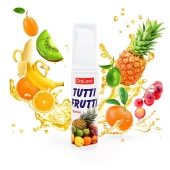Гель-смазка Tutti-frutti со вкусом тропических фруктов - 30 гр. - Биоритм - купить с доставкой в Вологде