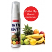Гель-смазка Tutti-frutti со вкусом тропических фруктов - 30 гр. - Биоритм - купить с доставкой в Вологде