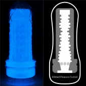 Светящийся в темноте мастурбатор Lumino Play Masturbator Ribbed - Lovetoy - в Вологде купить с доставкой