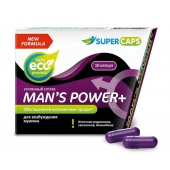 Возбуждающее средство для мужчин Mans Power plus - 10 капсул (0,35 гр.) +1 в подарок - SuperCaps - купить с доставкой в Вологде