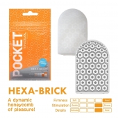 Карманный мастурбатор HEXA-BRICK - Tenga - в Вологде купить с доставкой