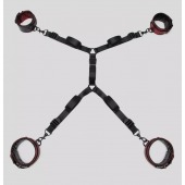 Изысканный набор фиксаций на кровати Reversible Under Mattress Restraint Set - Fifty Shades of Grey - купить с доставкой в Вологде