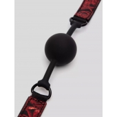 Кляп-шар на двусторонних ремешках Reversible Silicone Ball Gag - Fifty Shades of Grey - купить с доставкой в Вологде