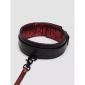 Стильный ошейник с поводком Reversible Faux Leather Collar and Lead - Fifty Shades of Grey - купить с доставкой в Вологде