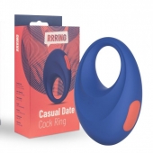 Синее эрекционное кольцо RRRING Casual Date Cock Ring - FeelzToys - в Вологде купить с доставкой