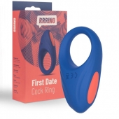 Синее эрекционное кольцо RRRING First Date Cock Ring - FeelzToys - в Вологде купить с доставкой