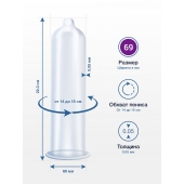 Презервативы MY.SIZE размер 69 - 3 шт. - My.Size - купить с доставкой в Вологде