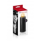 Черная низкотемпературная свеча для ваксплея - Fetish Tentation - купить с доставкой в Вологде