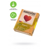 Экологически чистые презервативы Masculan Organic - 3 шт. - Masculan - купить с доставкой в Вологде