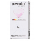 Супертонкие презервативы Masculan Pur - 10 шт. - Masculan - купить с доставкой в Вологде