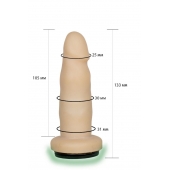 Телесная насадка Harness - 13,3 см. - LOVETOY (А-Полимер) - купить с доставкой в Вологде