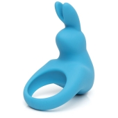 Голубое эрекционное виброкольцо Happy Rabbit Rechargeable Rabbit Cock Ring - Happy Rabbit - в Вологде купить с доставкой