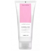 Смазка на водной основе Mixgliss Sweet с ароматом бабл-гам - 70 мл. - Mixgliss - купить с доставкой в Вологде