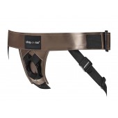 Бронзовый пояс для насадок Curious Harness - Strap-on-me - купить с доставкой в Вологде
