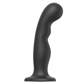 Черная насадка Strap-On-Me Dildo Plug P G size XXL - Strap-on-me - купить с доставкой в Вологде