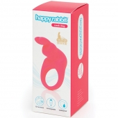Розовое эрекционное виброкольцо Happy Rabbit Rechargeable Rabbit Cock Ring - Happy Rabbit - в Вологде купить с доставкой