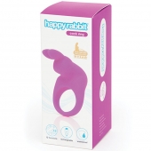 Фиолетовое эрекционное виброкольцо Happy Rabbit Rechargeable Rabbit Cock Ring - Happy Rabbit - в Вологде купить с доставкой