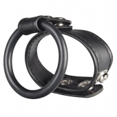 Двойное кольцо выносливости на пенис DUAL STAMINA RING - BlueLine - в Вологде купить с доставкой