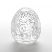 Мастурбатор-яйцо Keith Haring EGG DANCE - Tenga - в Вологде купить с доставкой