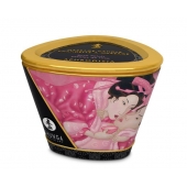 Массажная свеча Rose Petals с ароматом розы - 170 мл. - Shunga - купить с доставкой в Вологде